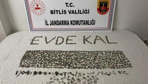 Bitlis'te tarihi eser kaçakçılığı operasyonu