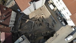 Bolu'da inşaat kazısında tarihi eser kalıntıları bulundu