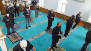 Burhaniye'de yağmur duası yapıldı