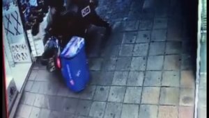 Bursa'da ilginç kazalar güvenlik kameralarında