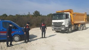 Bursa'da kaçak hafriyat dökümüne para cezası yağdı