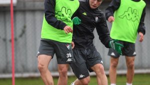 Bursaspor, taktik antrenman yaptı