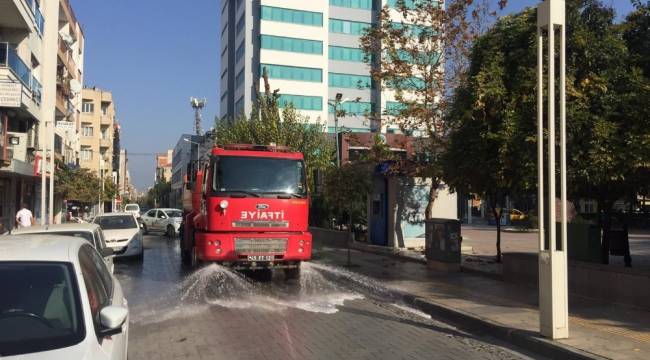 Büyükşehir hijyen seferberliğini sürdürüyor