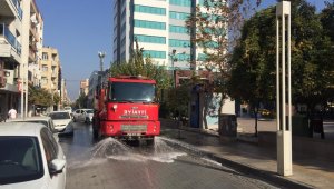 Büyükşehir hijyen seferberliğini sürdürüyor