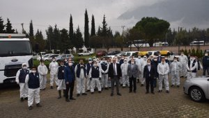 Büyükşehir sokağa çıkma kısıtlamasında hizmetlerine devam etti
