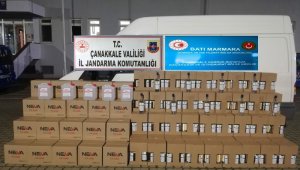 Çan'da sahte içki operasyonu