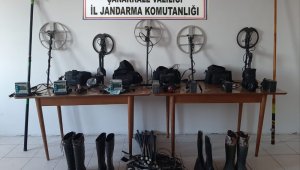 Çanakkale'de 17 defineci gözaltına alındı