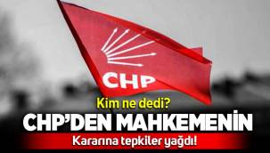 CHP'den Mahkemenin 'Menemen seçimi' kararına tepki yağdı, Kim ne dedi ?