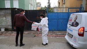 Covid-19 testi pozitif çıkanlara kahvaltı ve sıcak yemek