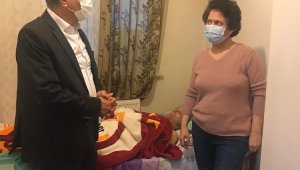 DATÜB'ten sürgünün tanığı engelli vatandaşa elektrikli sandalye desteği
