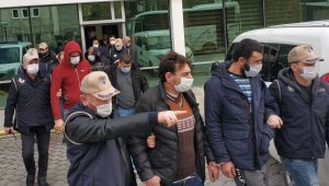 DEAŞ'tan gözaltına alınan yabancı uyruklu 10 kişi adliyede