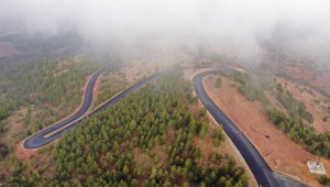 Derbent Aladağ yolu tamamlandı