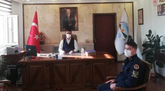 Derebucak'ın İlçe Jandarma Komutanı göreve başladı