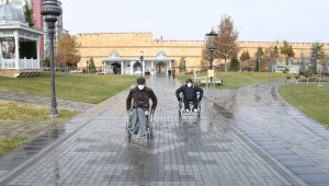 Ecdat Bahçesi ve yaya üst geçitlerine "Erişilebilirlik Belgesi"