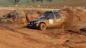 Engelliler Off Road pistinde engelleri aştı
