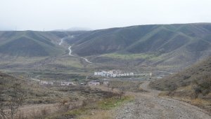 Ermeni işgalinden kurtarılan Sugovuşan köyünde yol çalışmaları başladı
