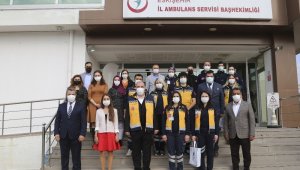ESO'dan Eskişehir İl Ambulans Servisi Komuta Kontrol Merkezine ziyaret