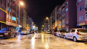 Gebze sokağa çıkma kısıtlamasında dezenfekte edildi