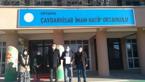 İmam Hatip Ortaokulu'na ''Okulumuz temiz sertifikası''