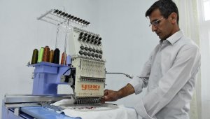 İŞKUR'dan destek alan engelli vatandaş kendi işini kurdu