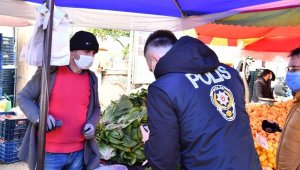 Isparta'da pazar esnafına HES kodu denetimi