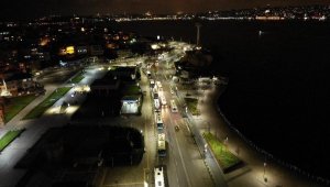İstanbul'da kısıtlama başladı: Üsküdar Meydanı sessizliğe büründü