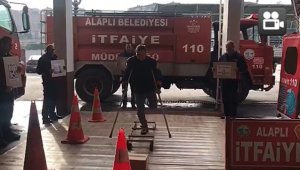 İtfaiyeden "Engel olmayın yeter" klibi