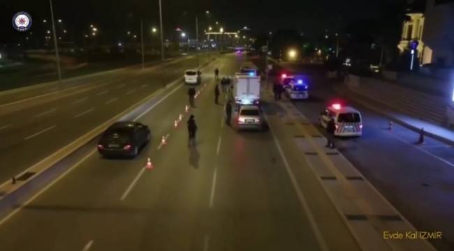 İzmir emniyetinden 'Evde Kal' çağrısı