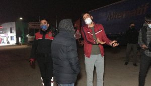 İzmir'de geçerli izin kağıdı ile Düzce'ye geldiler cezayı yediler