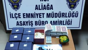 İzmir'de kumar baskında 14 kişiye ceza