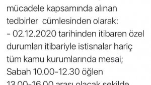 İzmir'de mesai saatlerine korona virüs ayarı