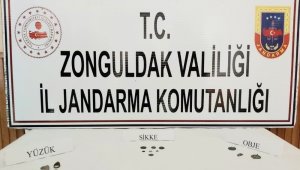 Jandarmadan kaçak kazı operasyonu: Tarihi eserler ele geçirildi