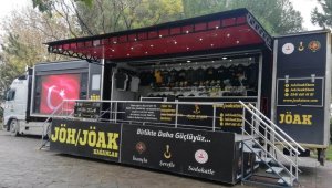 JÖH ve JÖAK tanıtım ve satış tırı Gönen'de