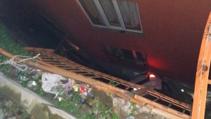 Kağıthane'de akıl almaz kaza