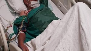 Kalp krizi geçiren Şehit Fethi Sekin'in babası anjiyo oldu