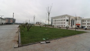 Kartepe Kent Meydanı yeşillendiriliyor