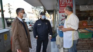 Kaymakam Yurt sokakları denetledi