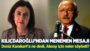Kılıçdaroğlu'ndan 'Menemen' mesajı: Deniz Karakurt'a ne dedi, Aksoy için neler söyledi?