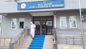 Kilis'te Dezenfekte çalışmaları sürüyor