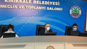 Kırıkkale Belediyesi Aralık ayı meclis toplantısı gerçekleştirildi