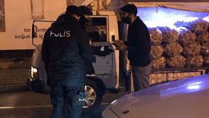 Kısıtlamada patates servisine çıktı, cezadan kurtulamadı