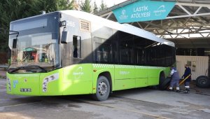 Kocaeli'de halk otobüsleri kışa hazır