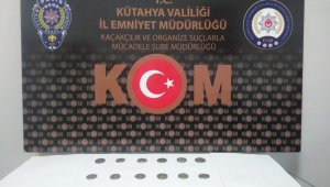 Kütahya'da tarihi eser operasyonu: 2 gözaltı