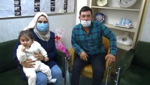Mardinli çiftin 12 yıllık çocuk hasreti Diyarbakır'da son buldu