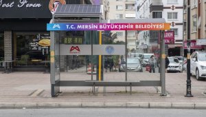 Mersin'de 51 noktaya 'akıllı durak sistemi' yerleştirildi