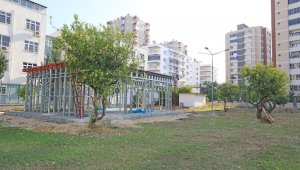 Mezitli Belediyesi, Engelsiz Kafenin yapımına başladı