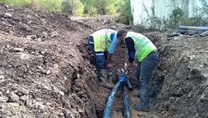 Milas Ekizköy Mahallesi'nin içme suyu hattı yenilendi