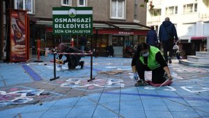 Osmangazi'nin sokakları sanatla buluşuyor
