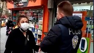 Polisi görünce maskesini taktı, 'Ben ne yaptım' dese de cezadan kurtulamadı