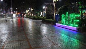Rize'de sokaklar sessizliğe büründü